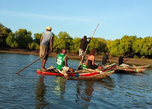 Sunset At Kongo River Excursion